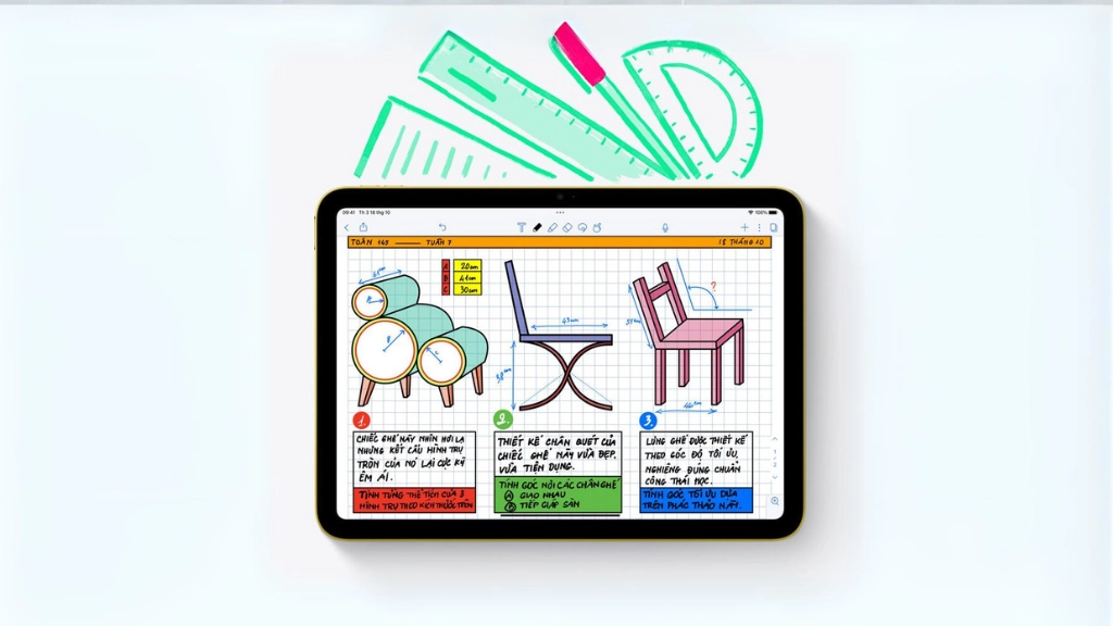 học trên iPad