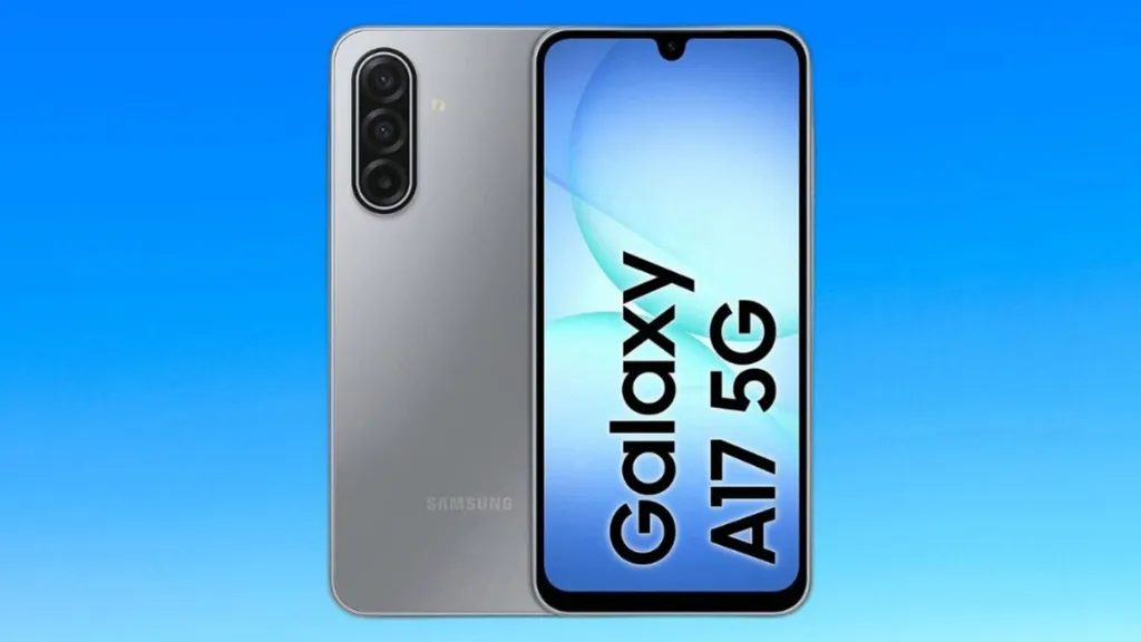 Galaxy A17 có thiết kế trẻ trung, bắt mắt